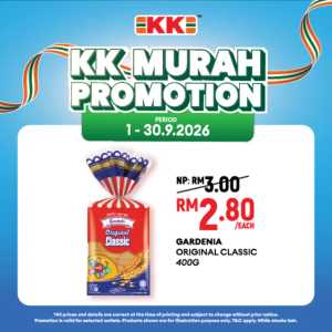KK Murah Promotion | September Deals flyer cover